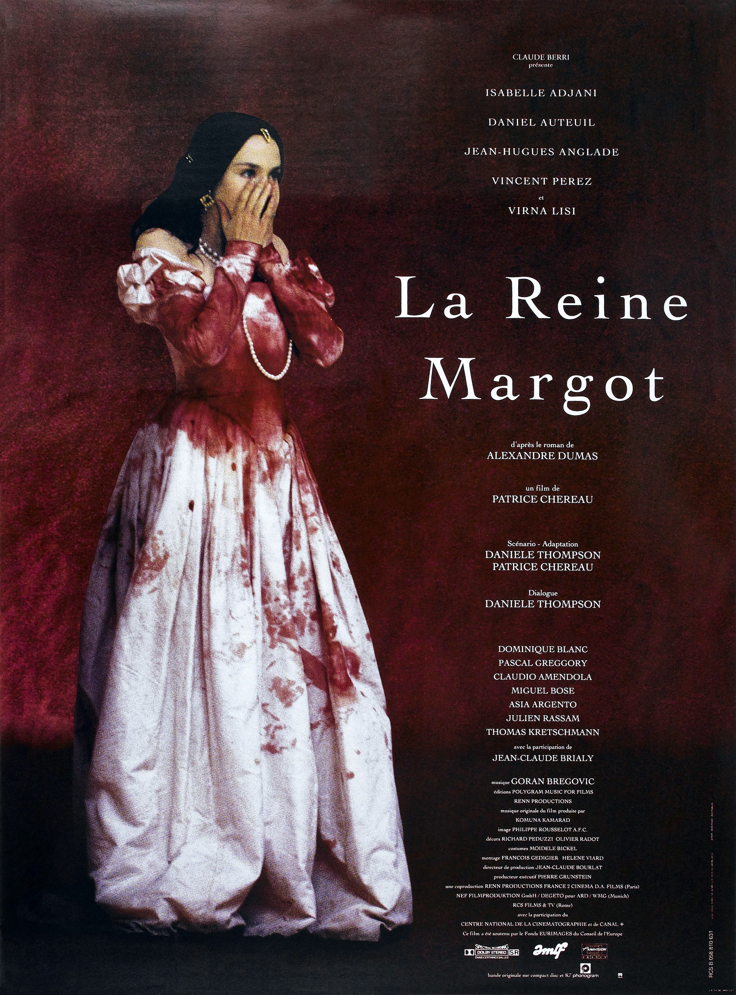 affiche du film La reine Margot (1994)