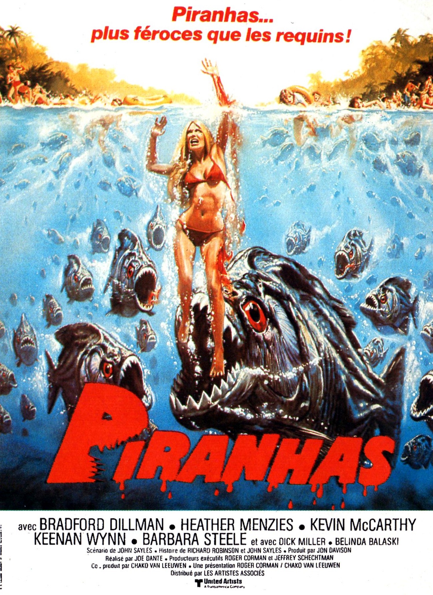 affiche du film Piranhas
