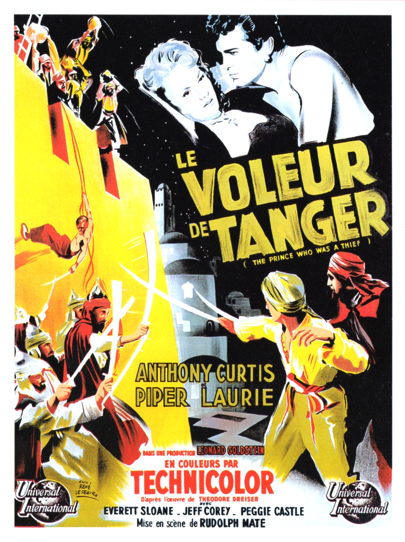 affiche du film Le voleur de Tanger