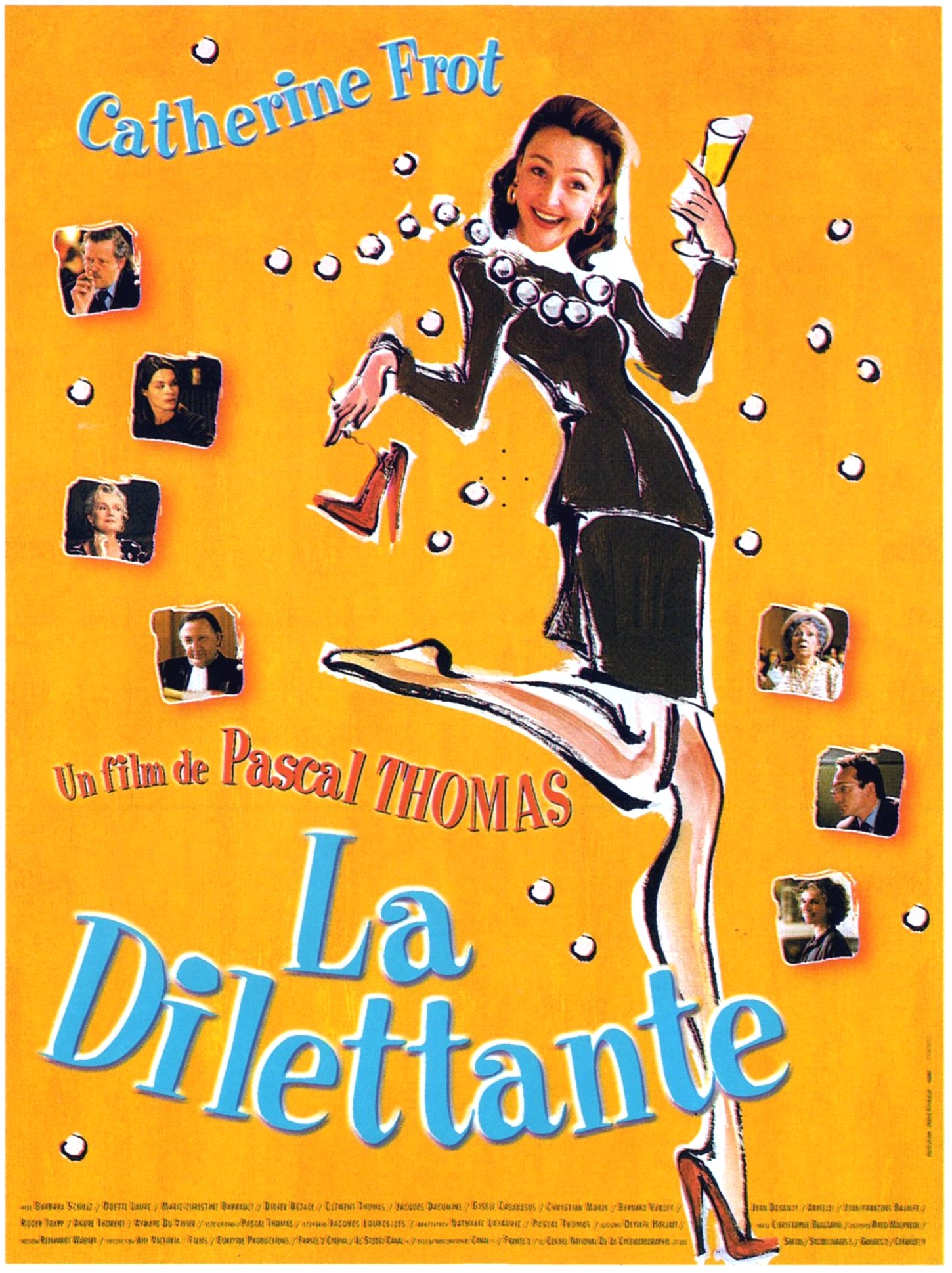 affiche du film La dilettante
