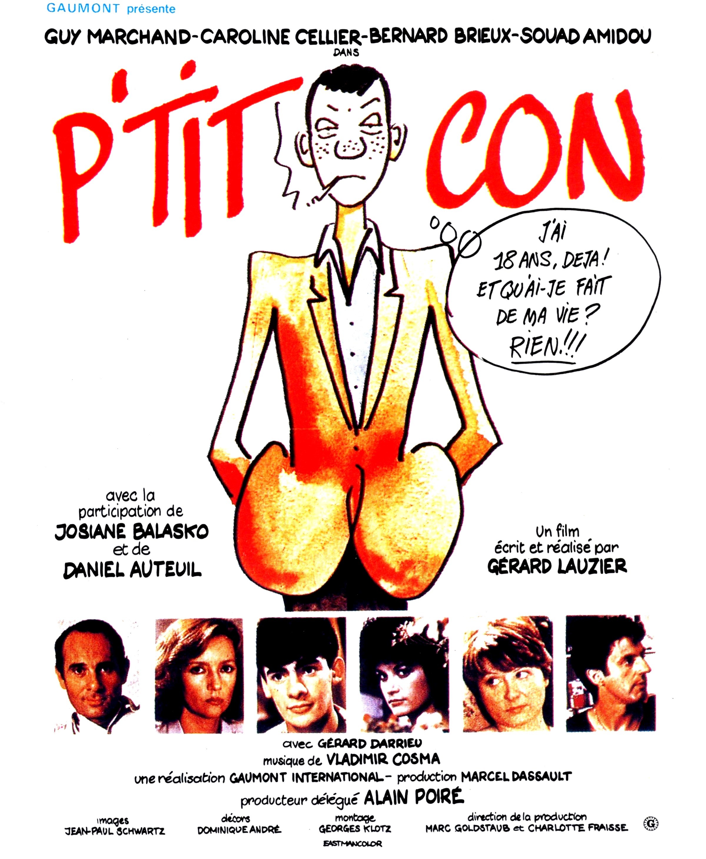 affiche du film P'tit con