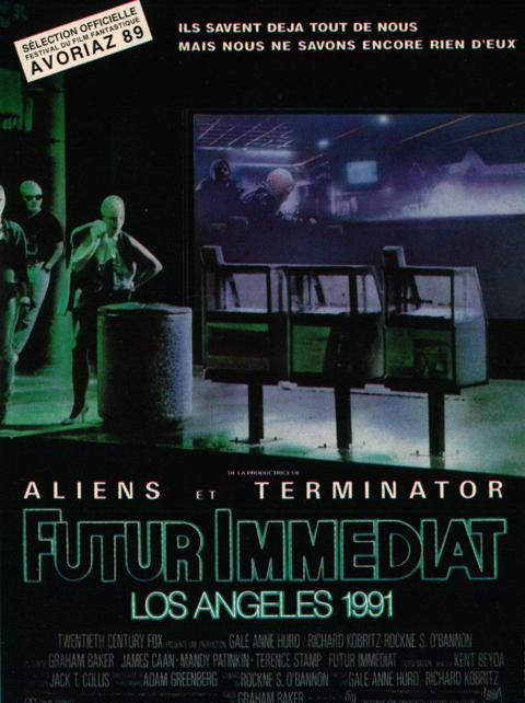 affiche du film Futur immédiat, Los Angeles 1991