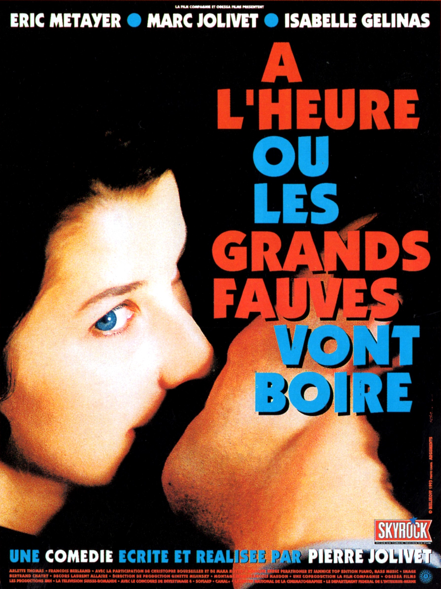 affiche du film À l'heure où les grands fauves vont boire