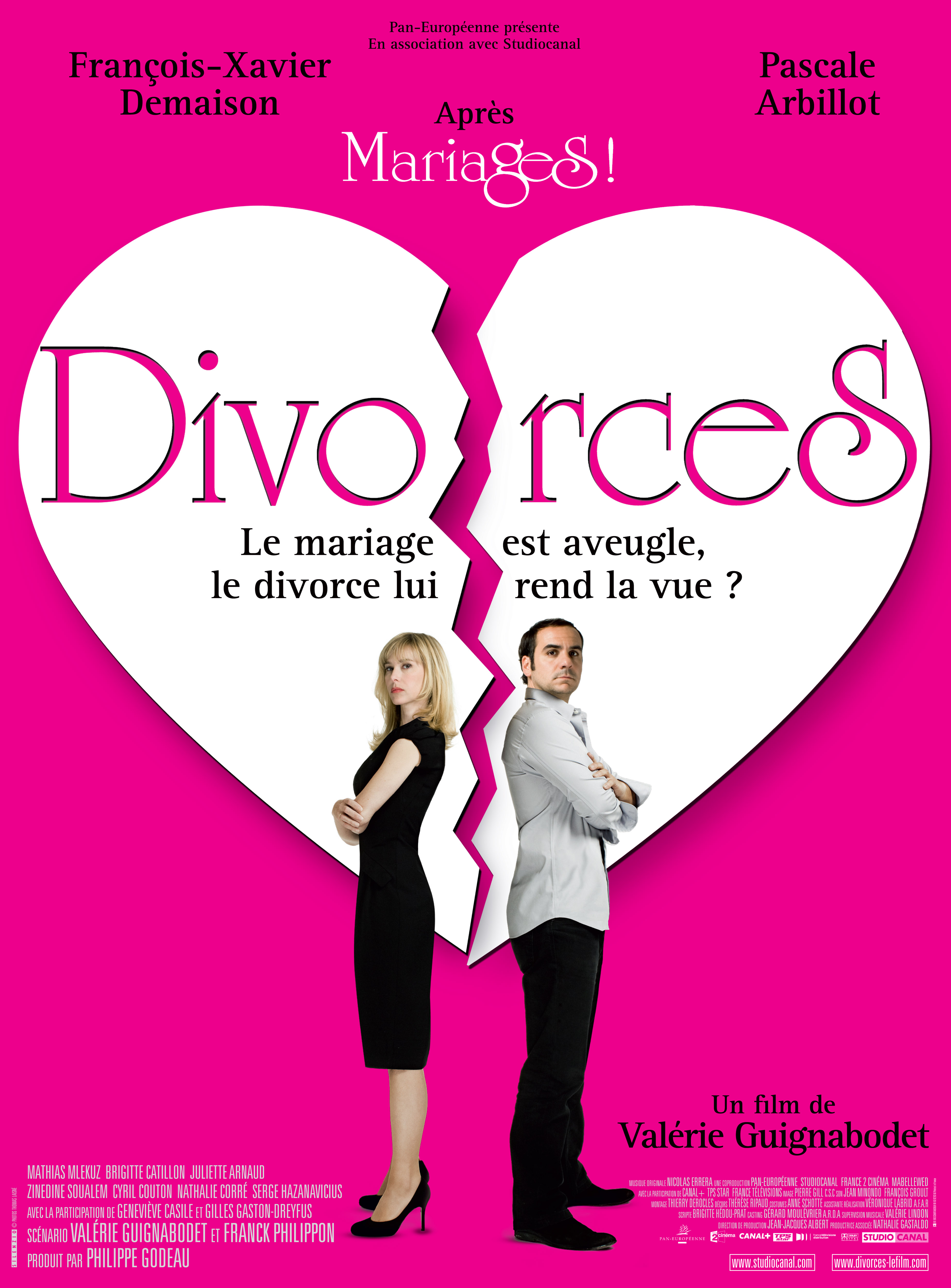 affiche du film Divorces