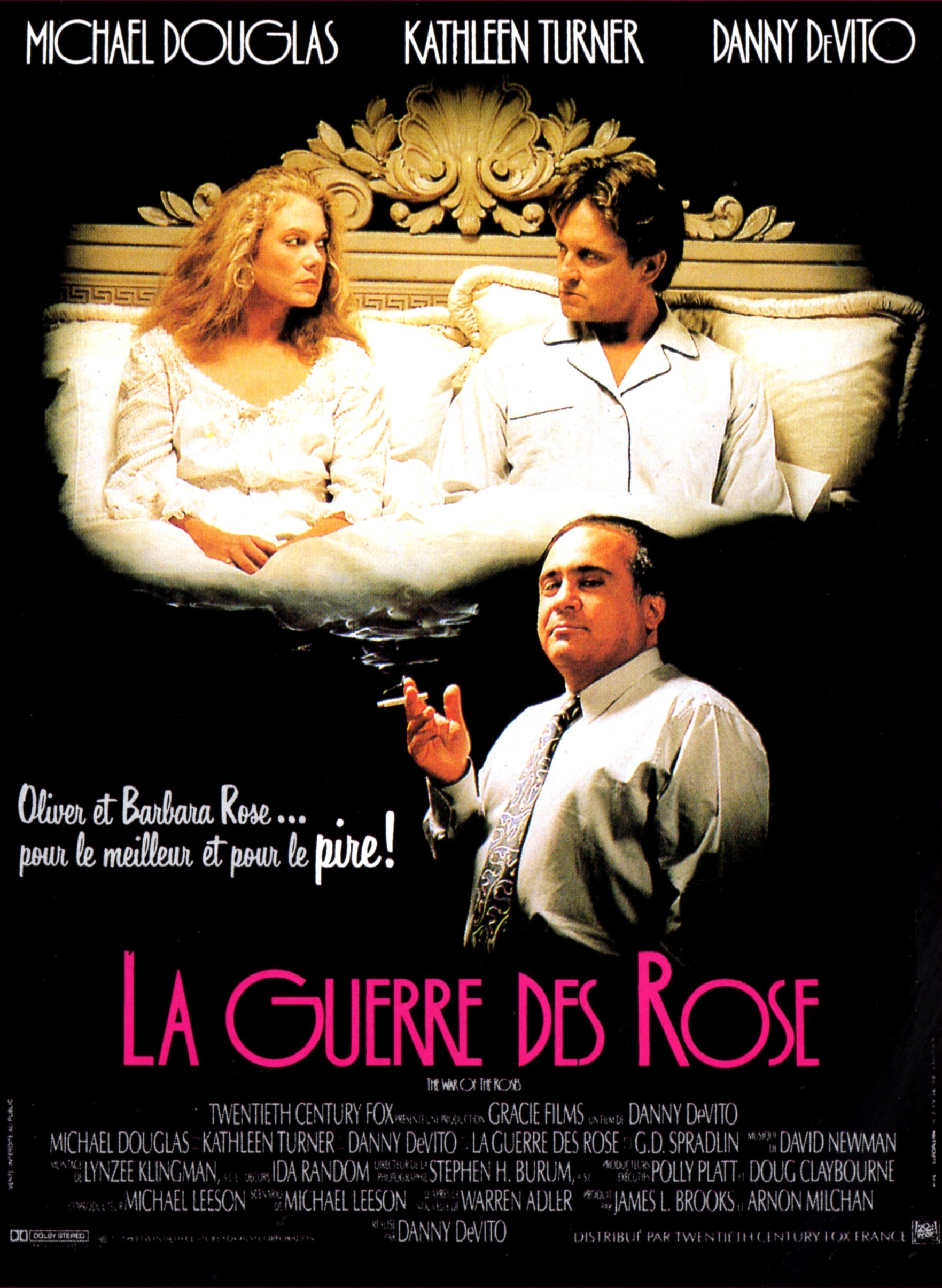 affiche du film La guerre des Rose