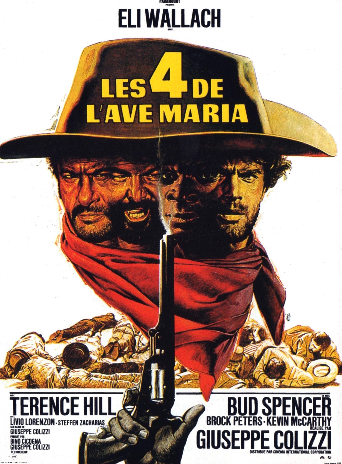affiche du film Les 4 de l'Ave Maria