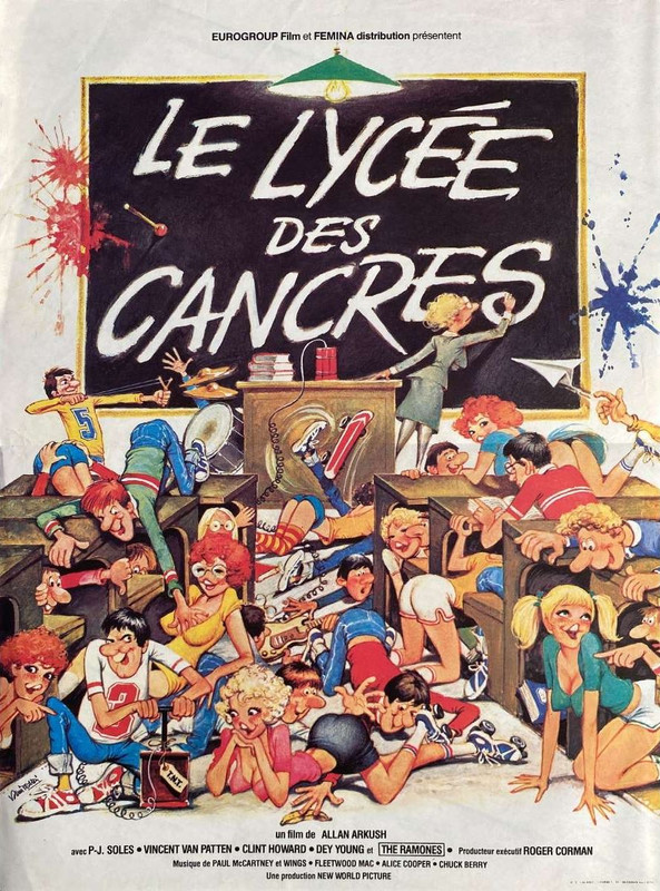 affiche du film Le lycée des cancres