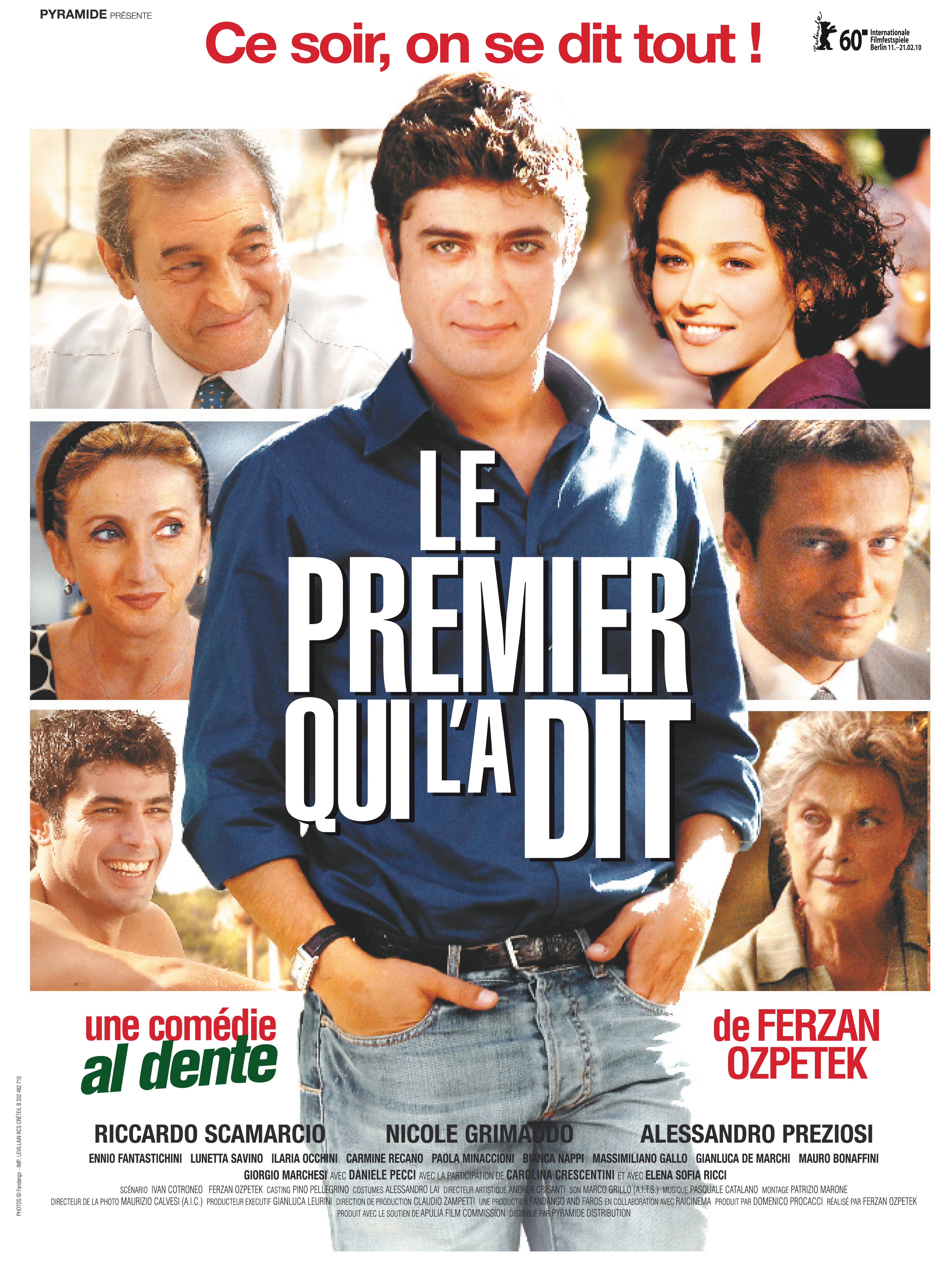 affiche du film Le premier qui l'a dit