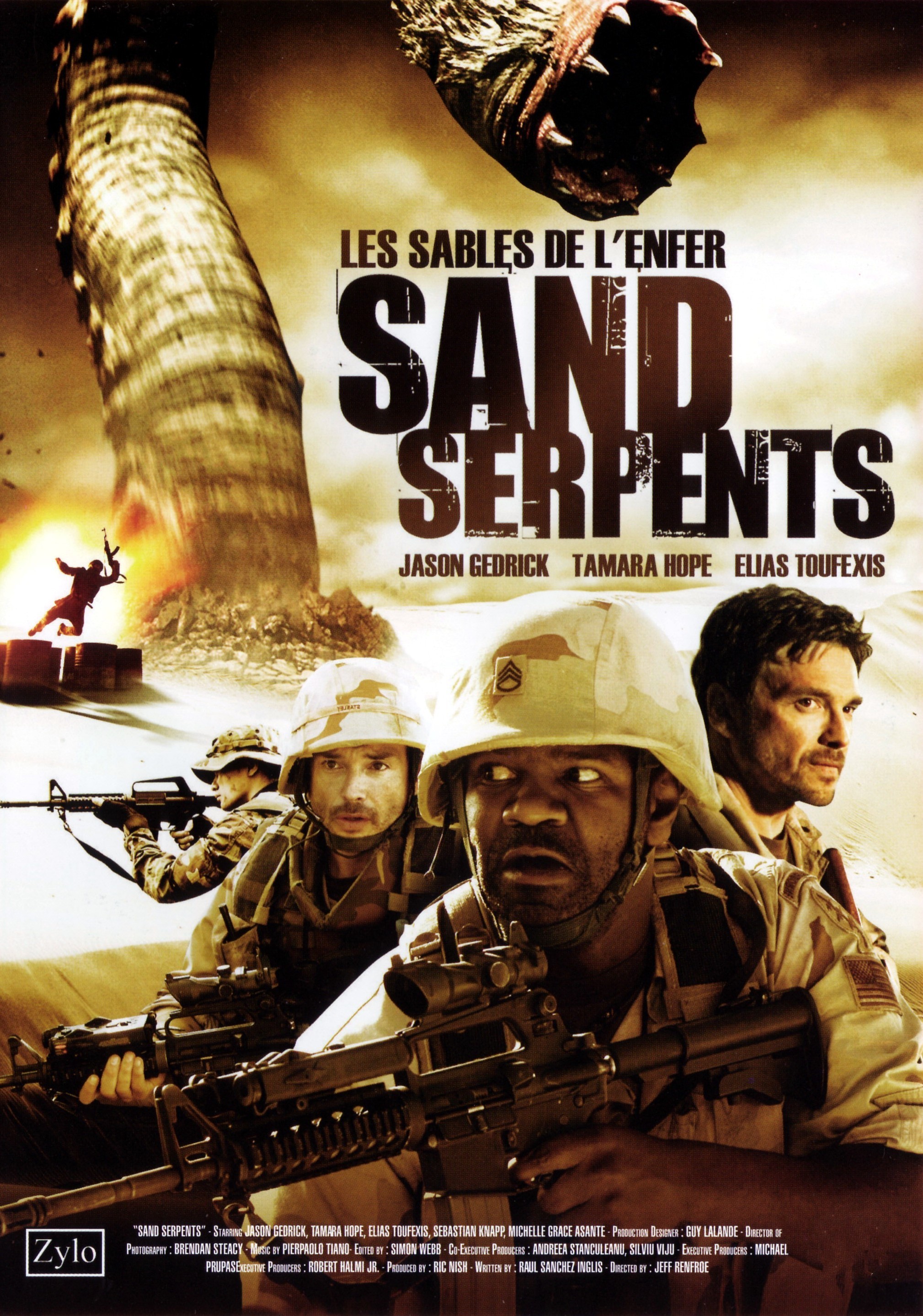 affiche du film Les sables de l'enfer