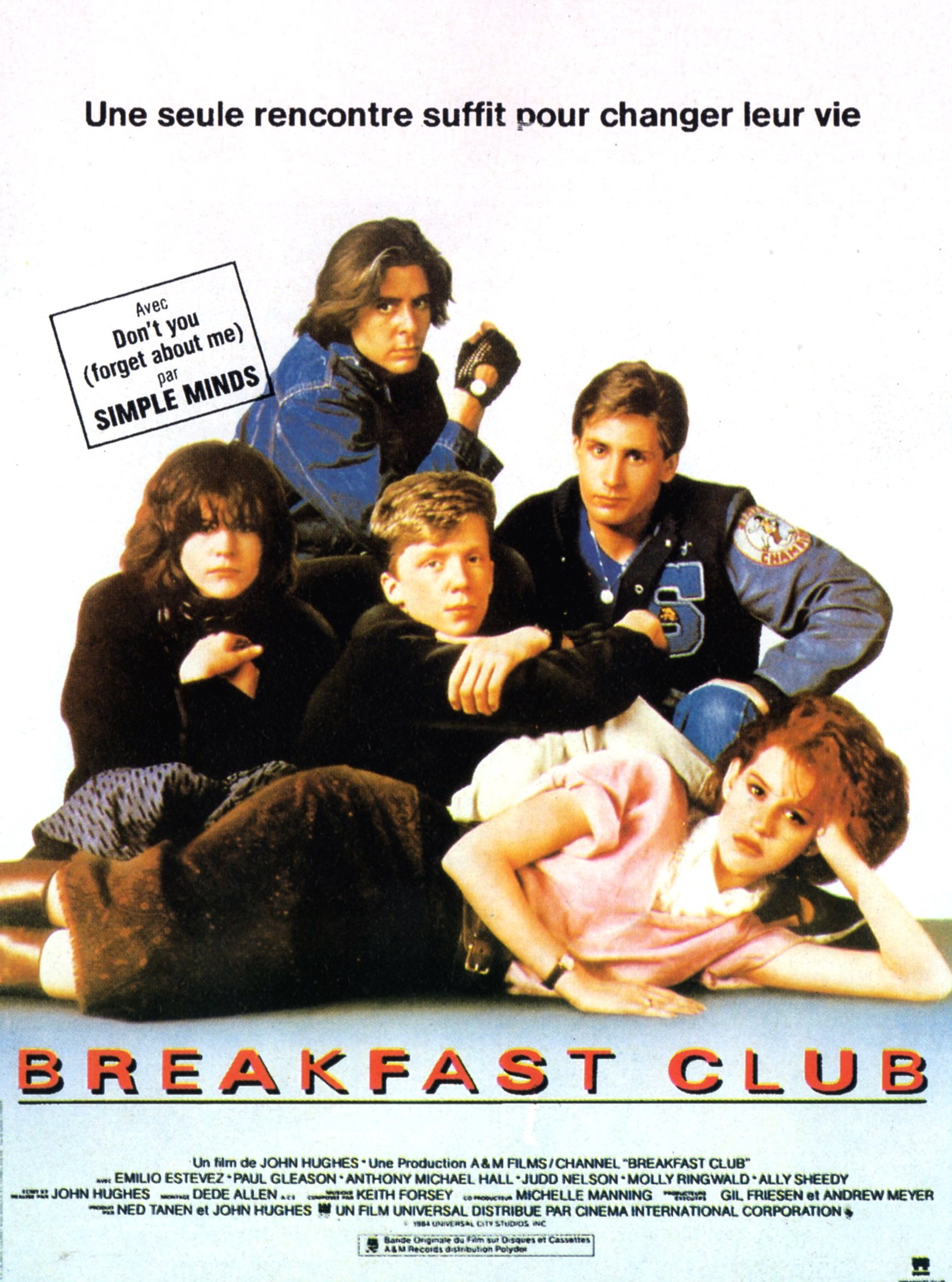 affiche du film Breakfast Club