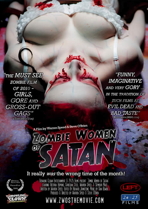 affiche du film Zombie Women Of Satan