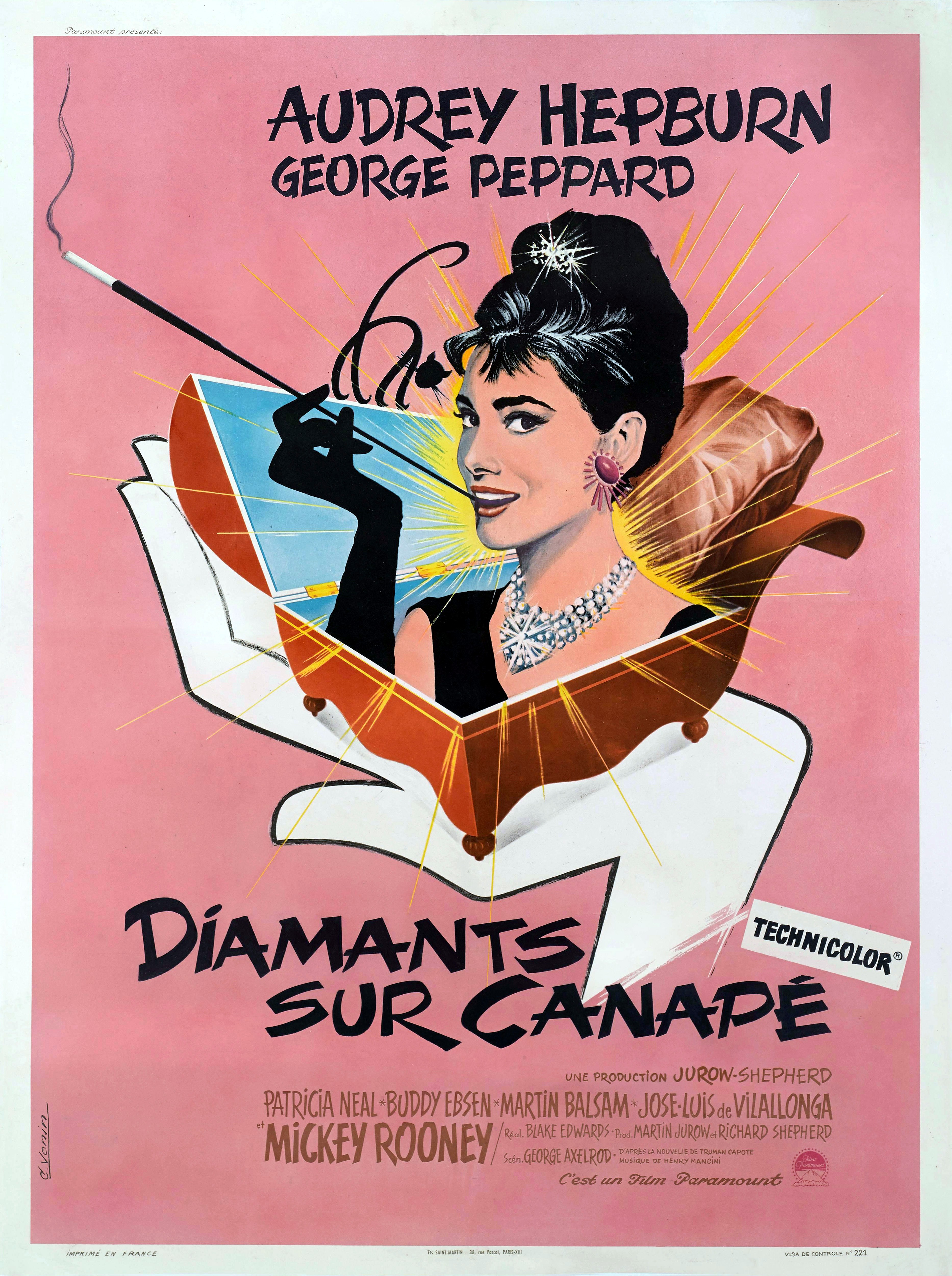 affiche du film Diamants sur canapé