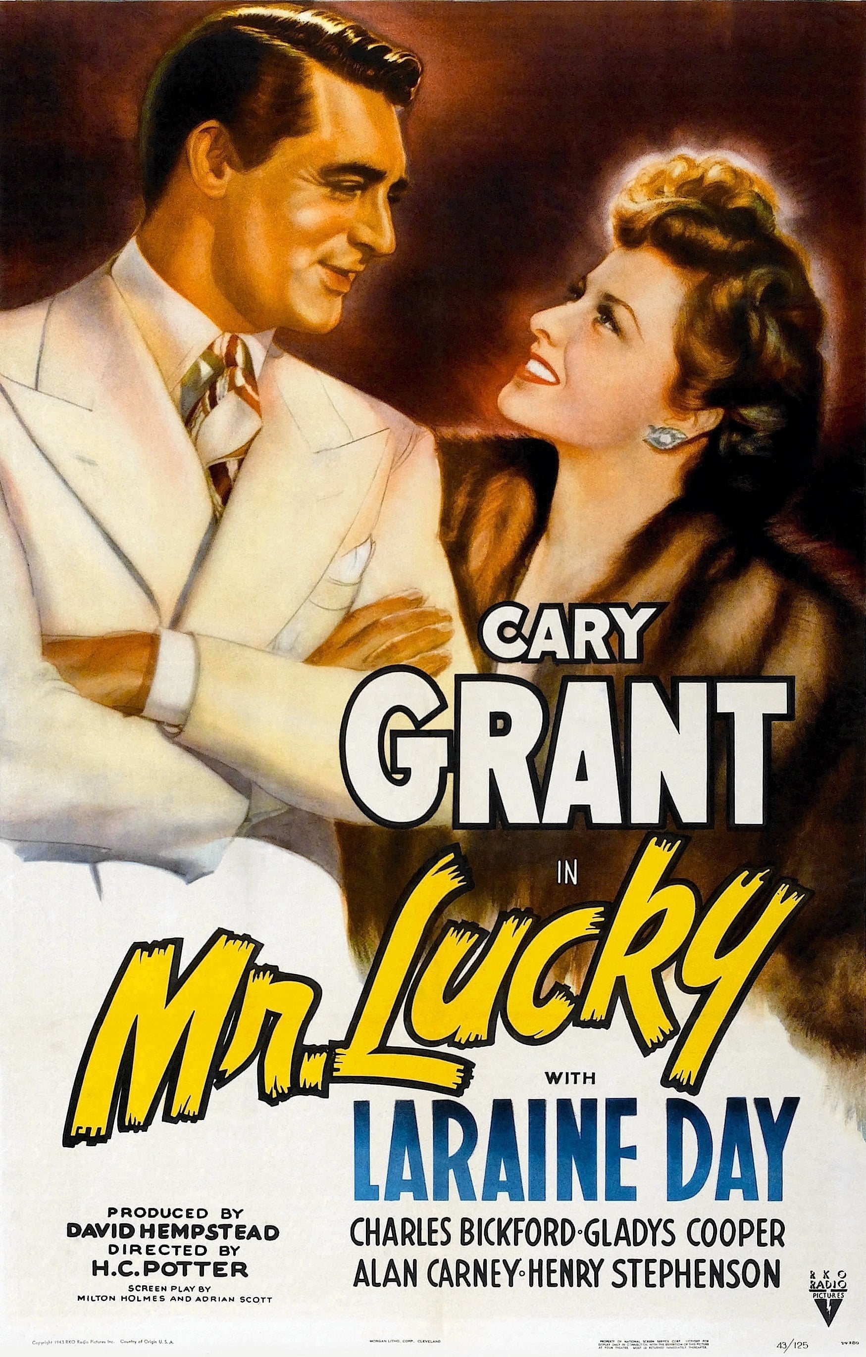 affiche du film Mr. Lucky