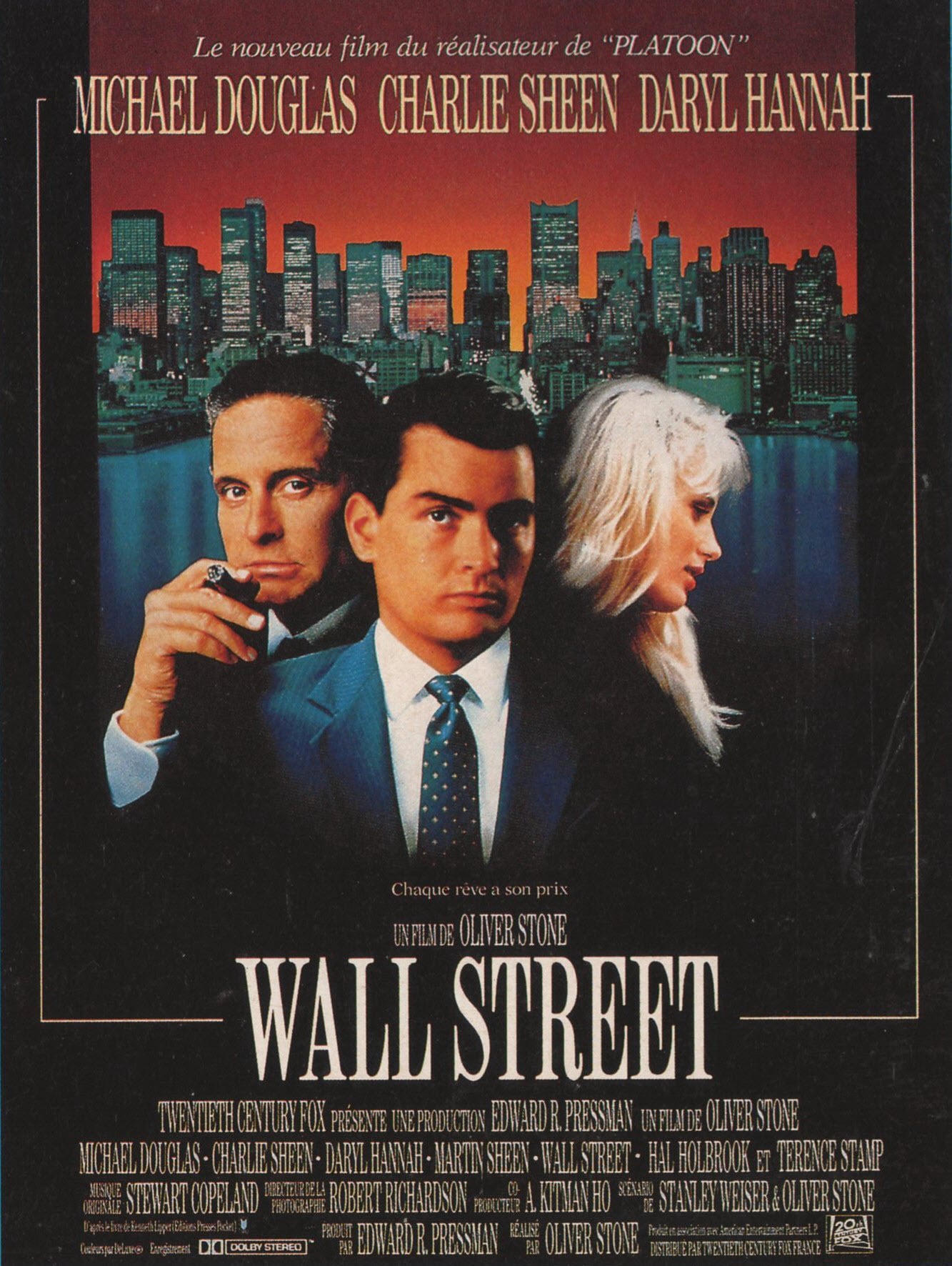 affiche du film Wall Street