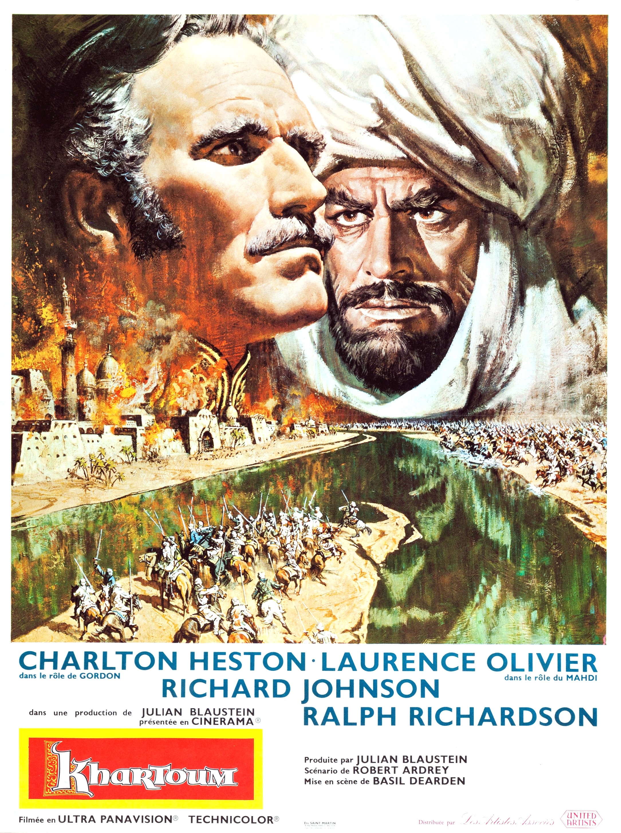 affiche du film Khartoum