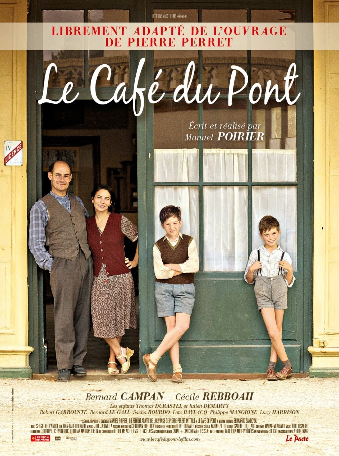 affiche du film Le Café du pont