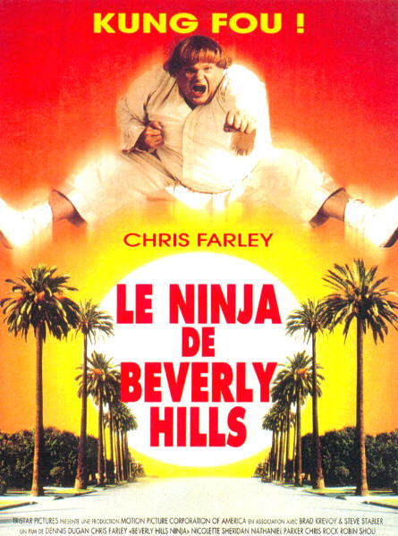 affiche du film Le ninja de Beverly Hills