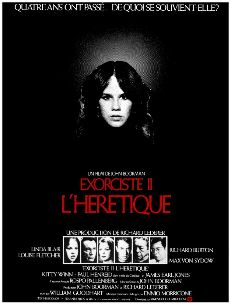 affiche du film L'exorciste II : L'hérétique