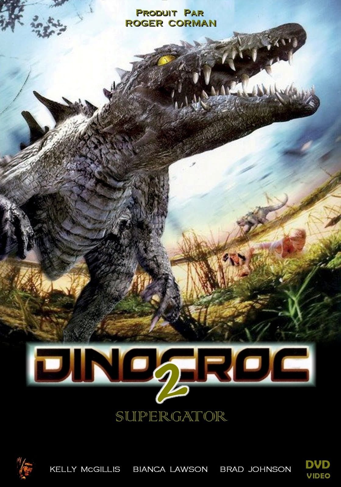 affiche du film Dinocroc 2