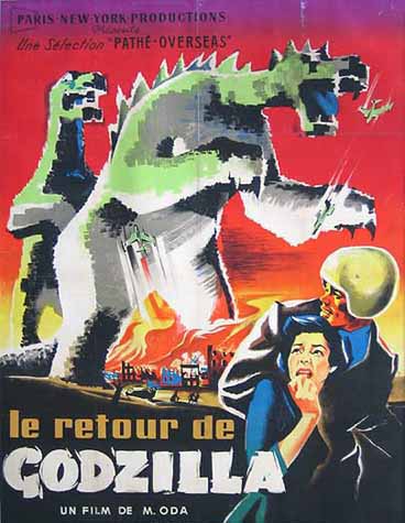 affiche du film Le retour de Godzilla