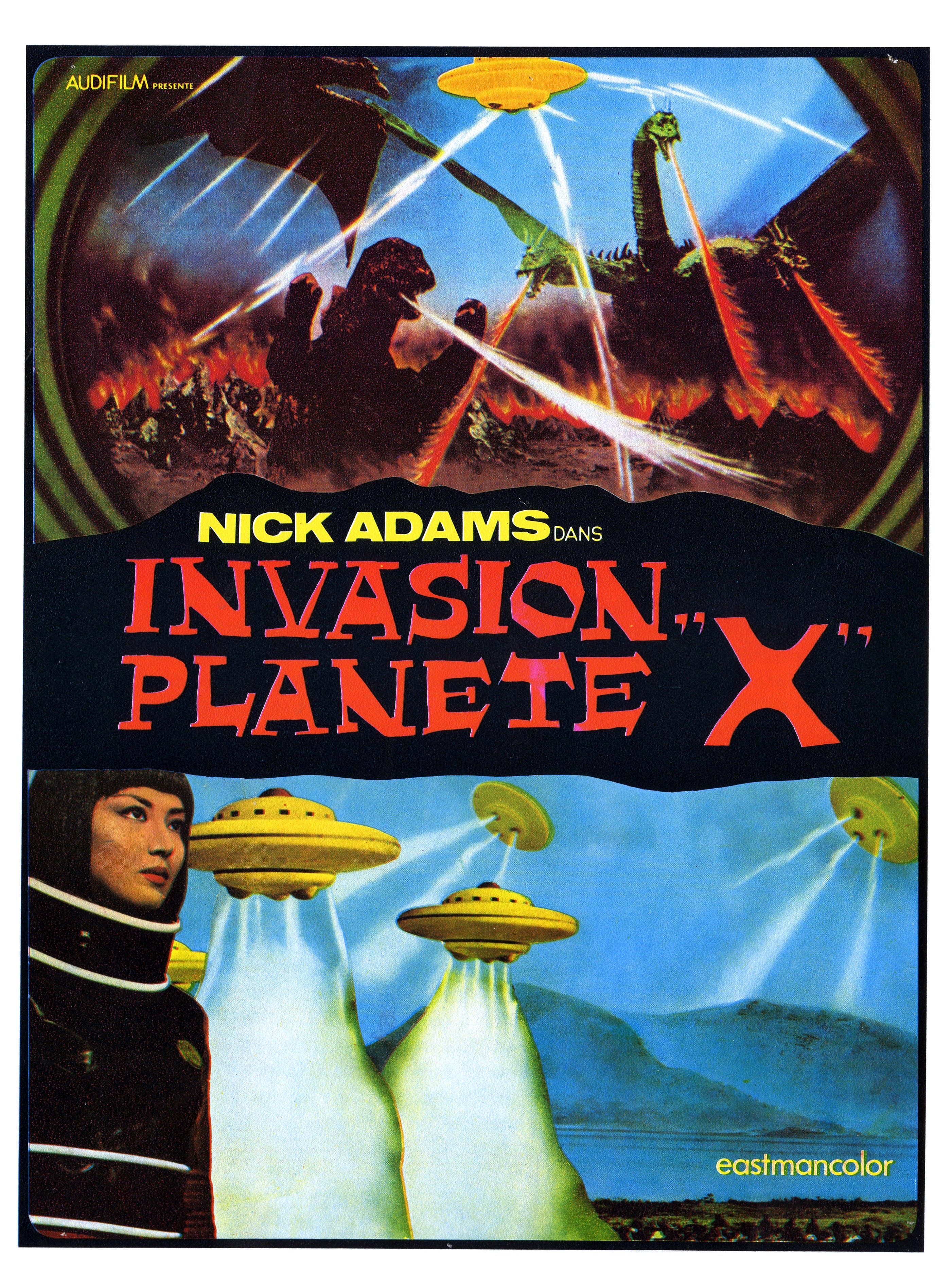 affiche du film Invasion planète X