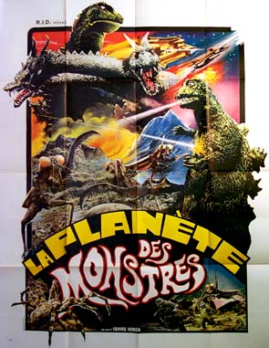 affiche du film La planète des monstres