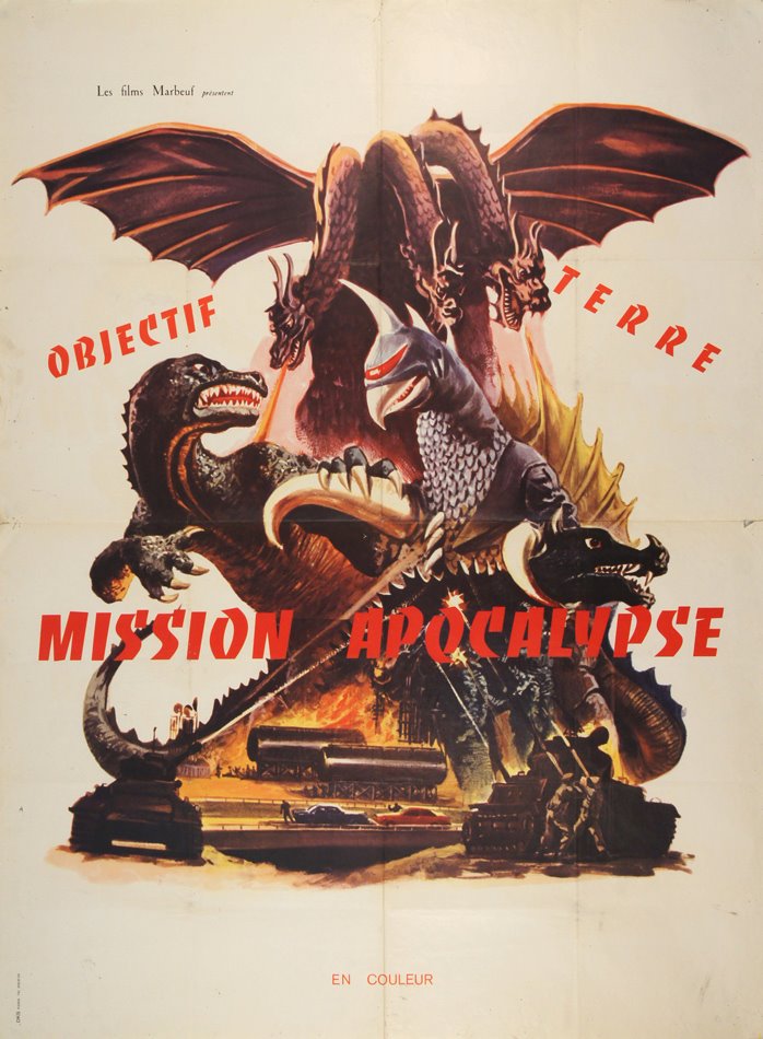 affiche du film Objectif terre, mission Apocalypse
