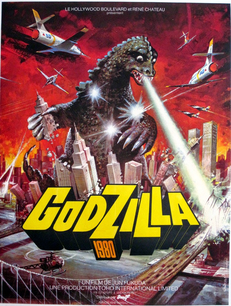 affiche du film Godzilla 80