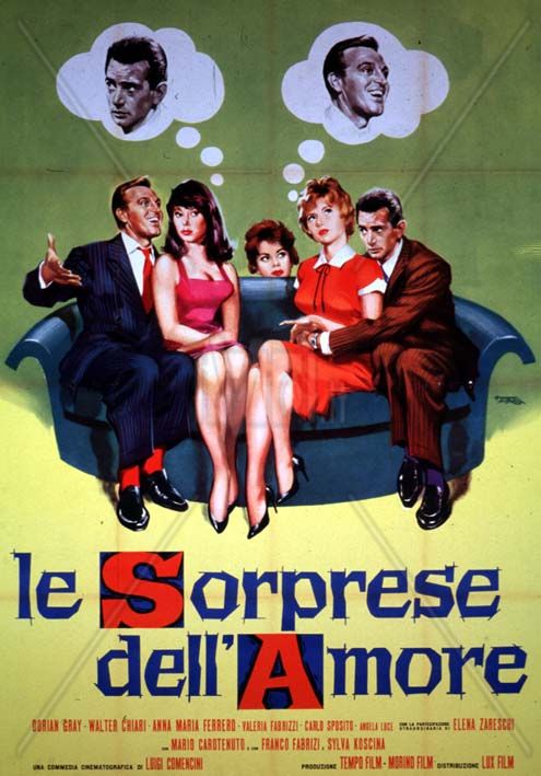 affiche du film Le Sorprese dell'amore