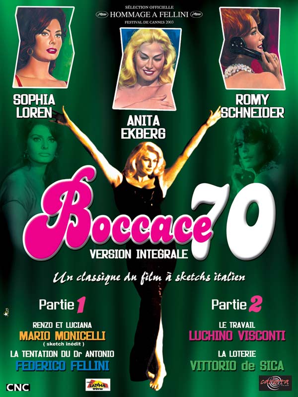 affiche du film Boccace 70