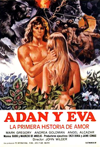 affiche du film Adam And Eve Versus The Cannibals