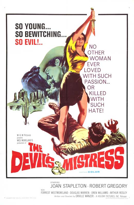 affiche du film The Devil's Mistress