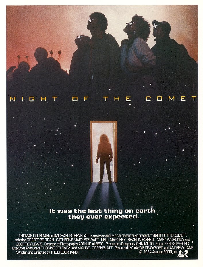 affiche du film La nuit de la comète