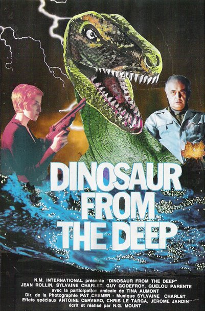 affiche du film Dinosaur From The Deep
