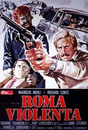 affiche du film Rome violente