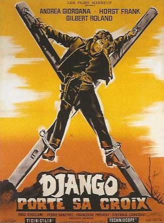 affiche du film Django porte sa croix