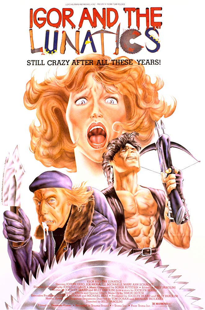 affiche du film Igor and the Lunatics