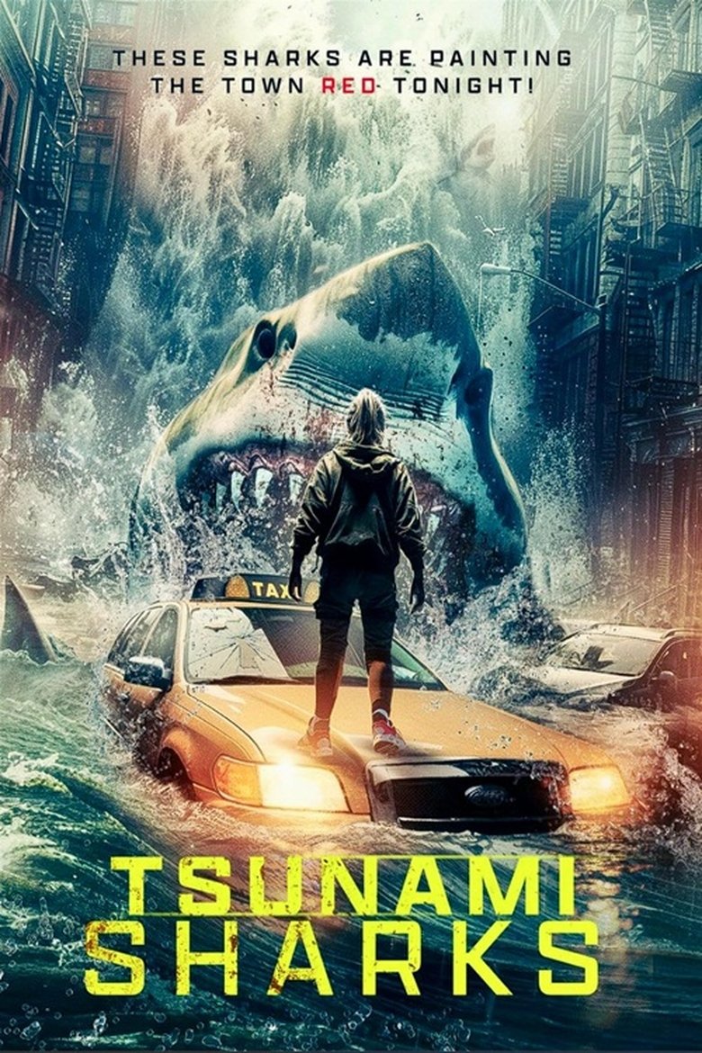 affiche du film Tsunami Sharks