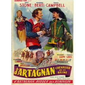 affiche du film D'Artagnan, chevalier de la reine