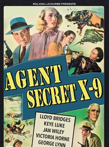 affiche du film Agent secret X9