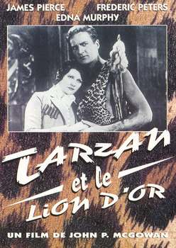 affiche du film Tarzan et le Lion d'or
