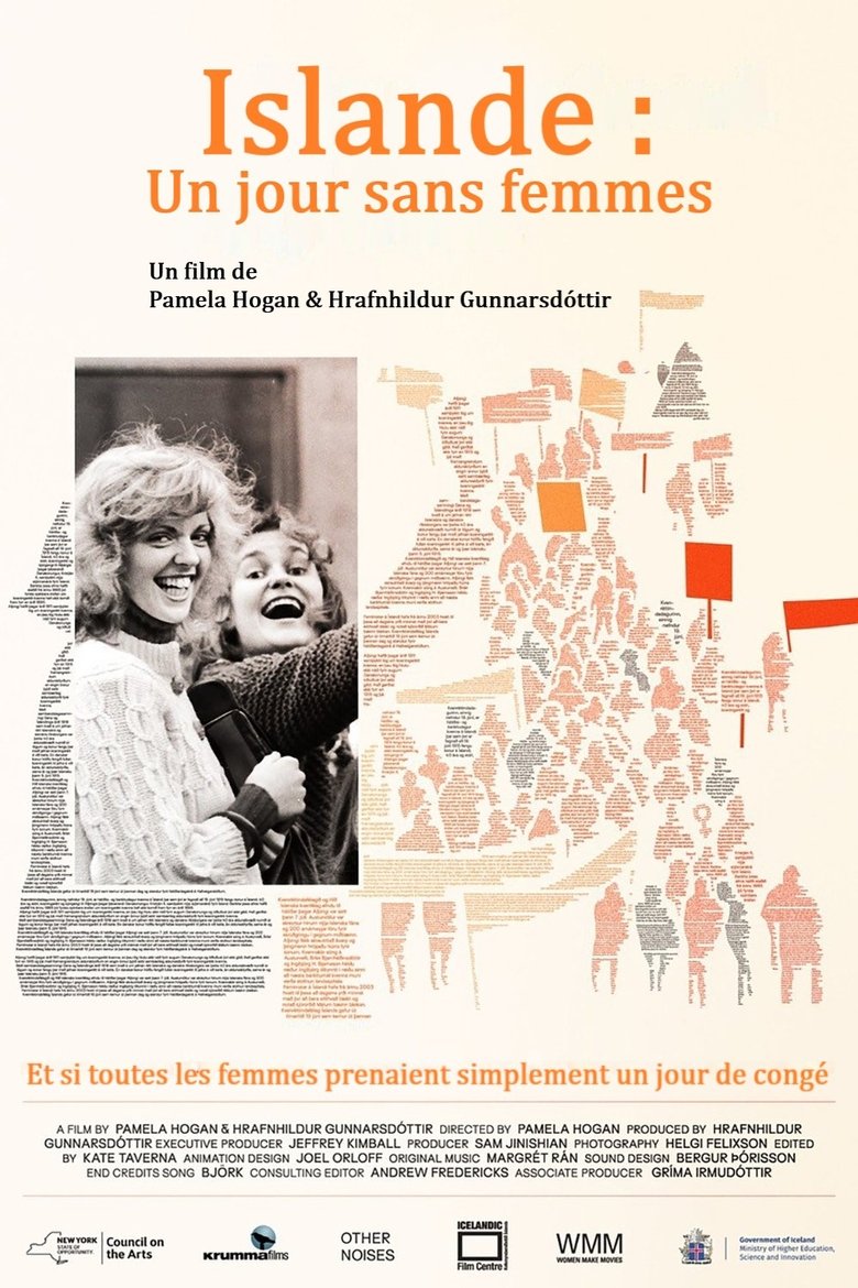 affiche du film Islande : Un jour sans femmes