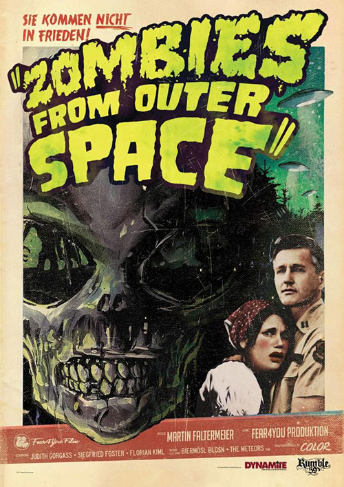 affiche du film Zombies From Outer Space