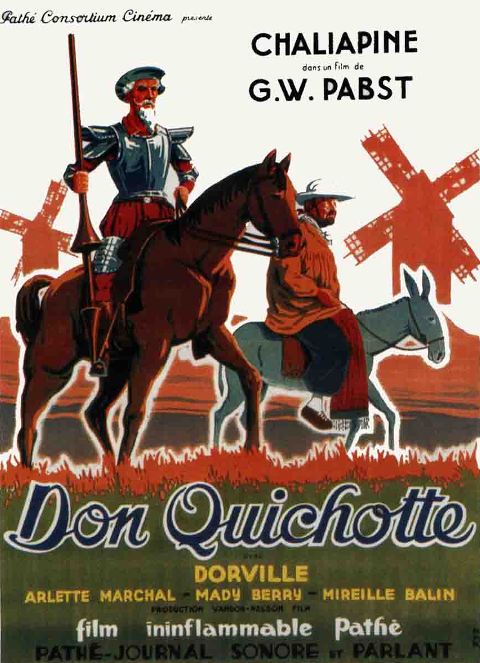 affiche du film Don Quichotte