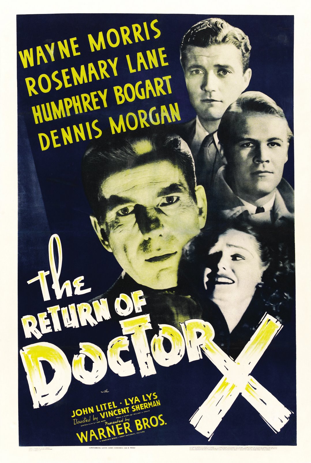 affiche du film Le Retour du docteur X