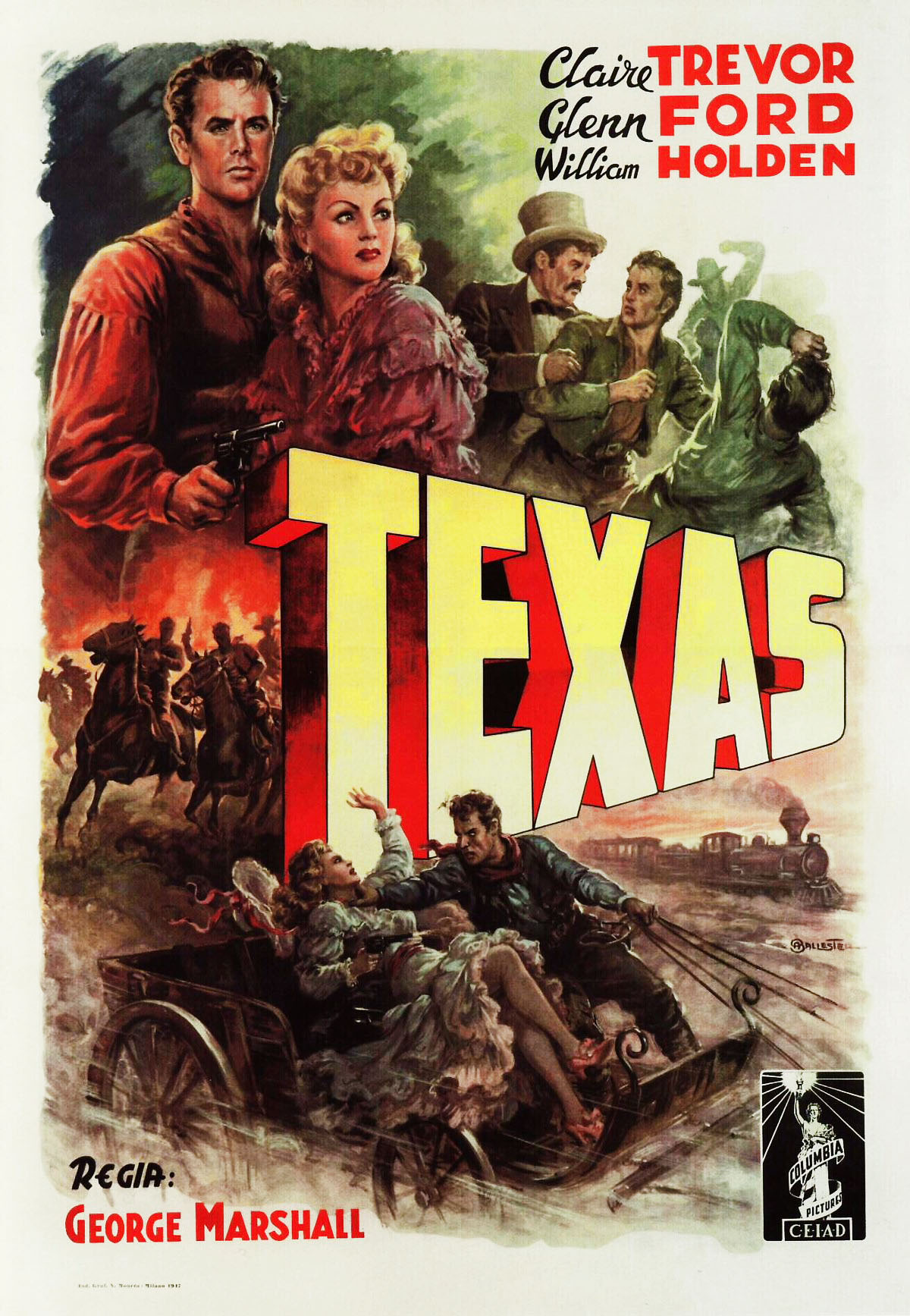 affiche du film Texas
