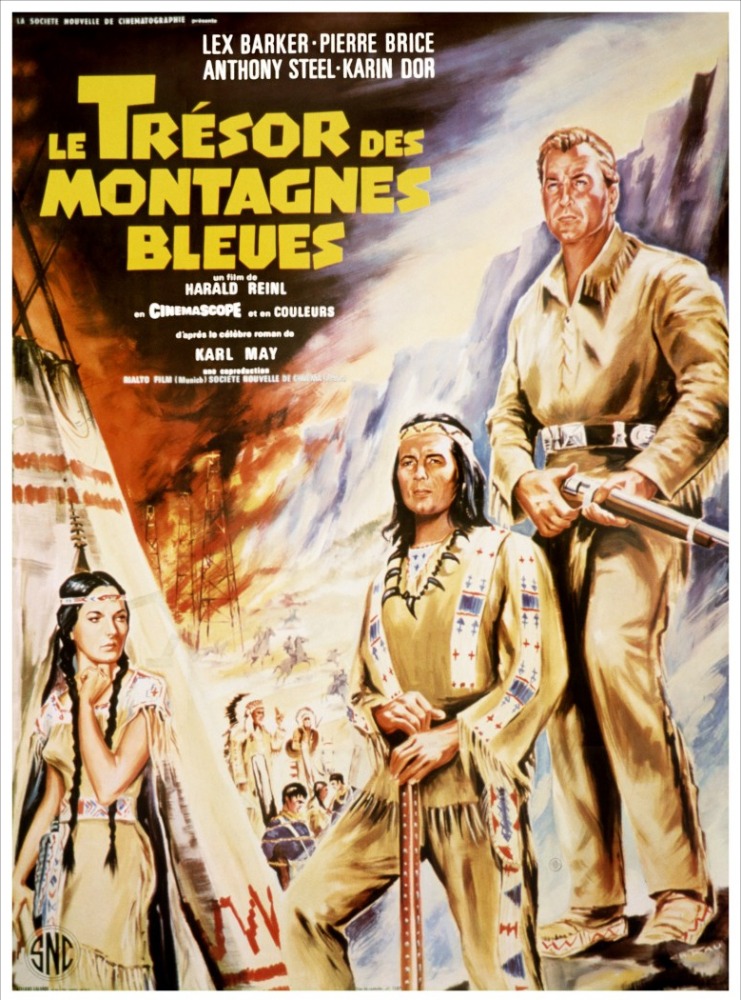 affiche du film Le Trésor des montagnes bleues