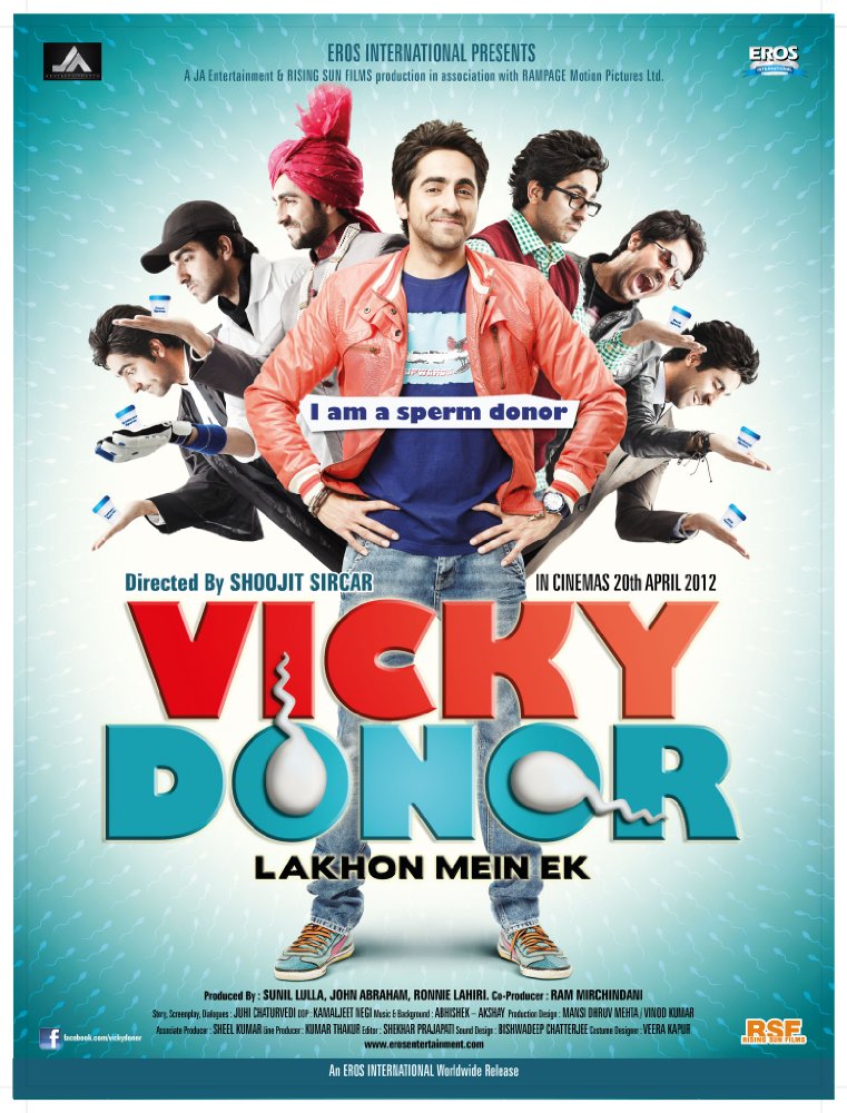 affiche du film Vicky Donor