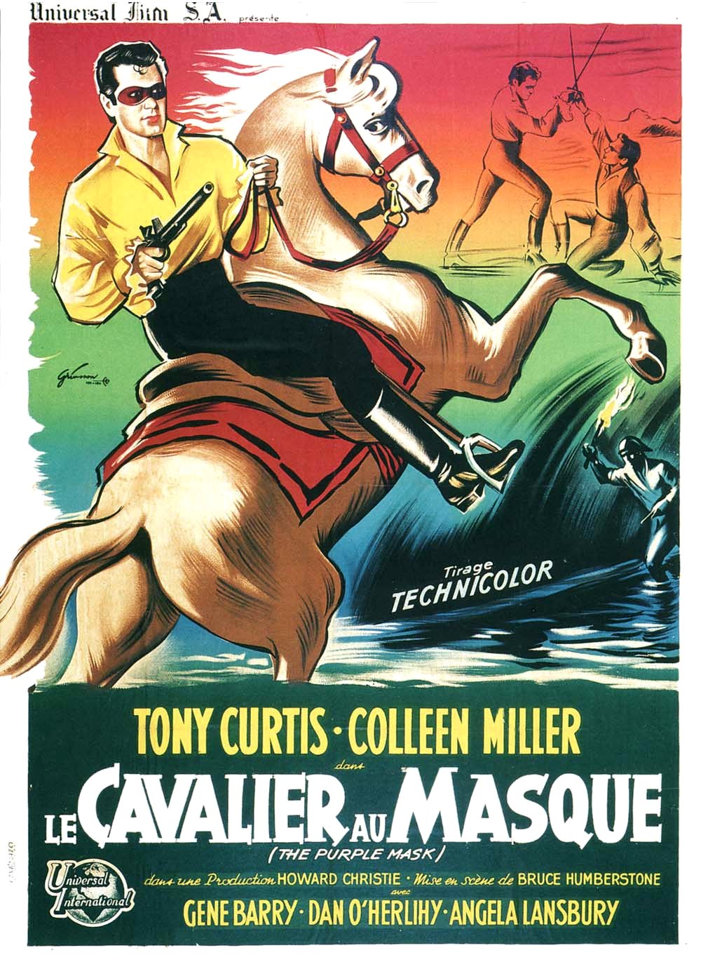 affiche du film Le Cavalier au masque