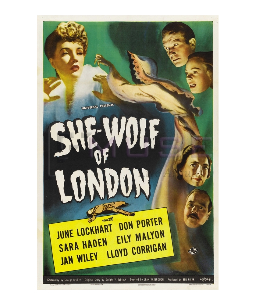 affiche du film She-Wolf of London